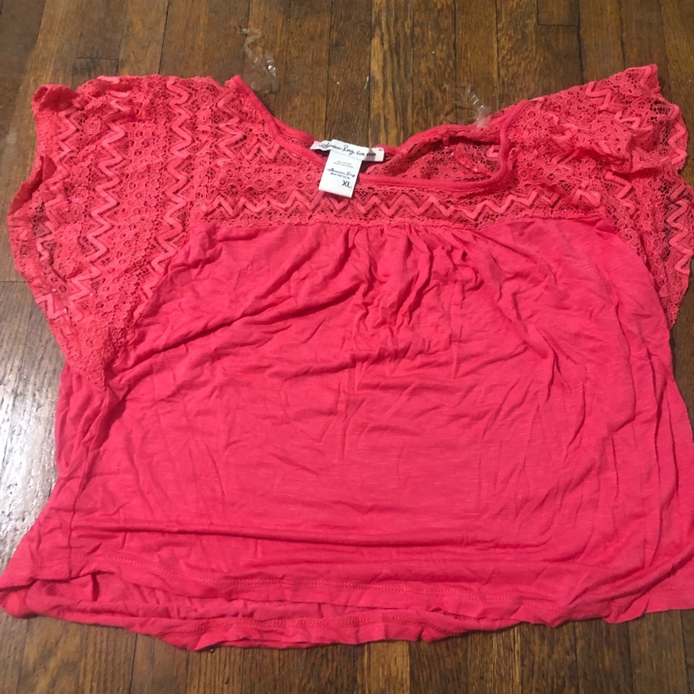 Lace crop top